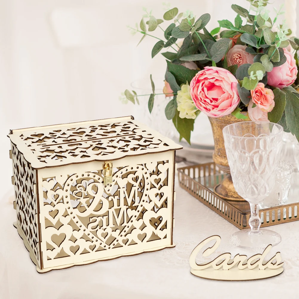 Wooden Wedding Card Box Weddin – Wedding Sutra recenzja i cena