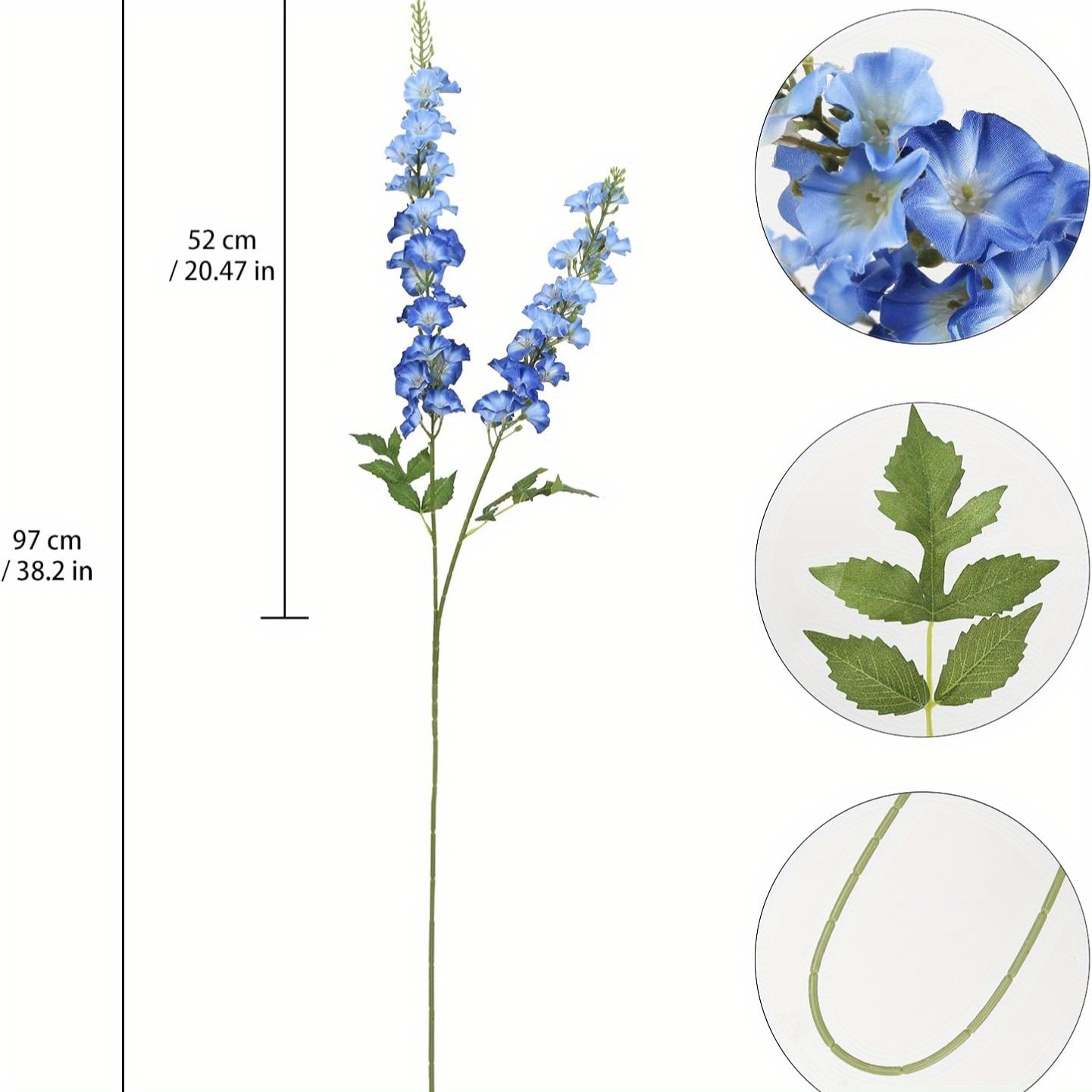 6 sztuk sztucznych kwiatów del – Centerpiece Vase Tall recenzja i cena