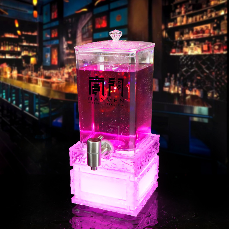 Świecący dozownik do piwa LED  – Wedding Alcohol Supply recenzja i cena